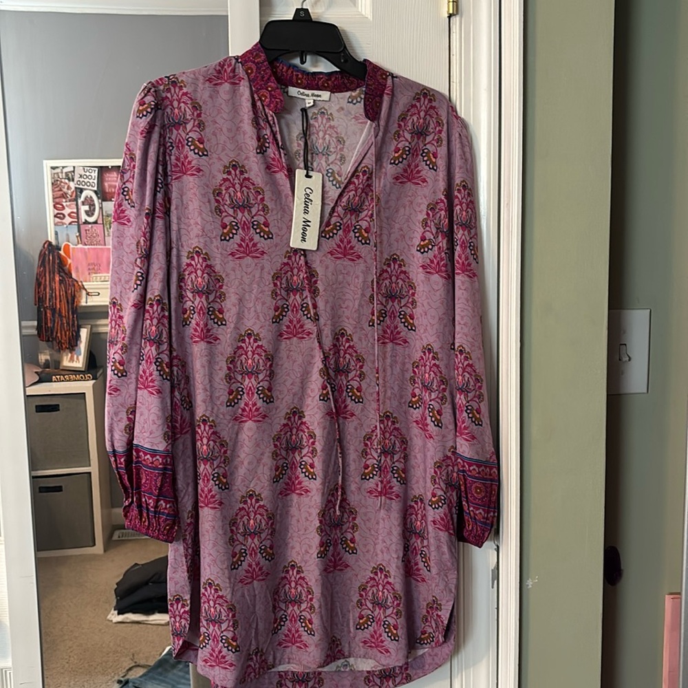 New with tags Celina Moon Dress size Medium
